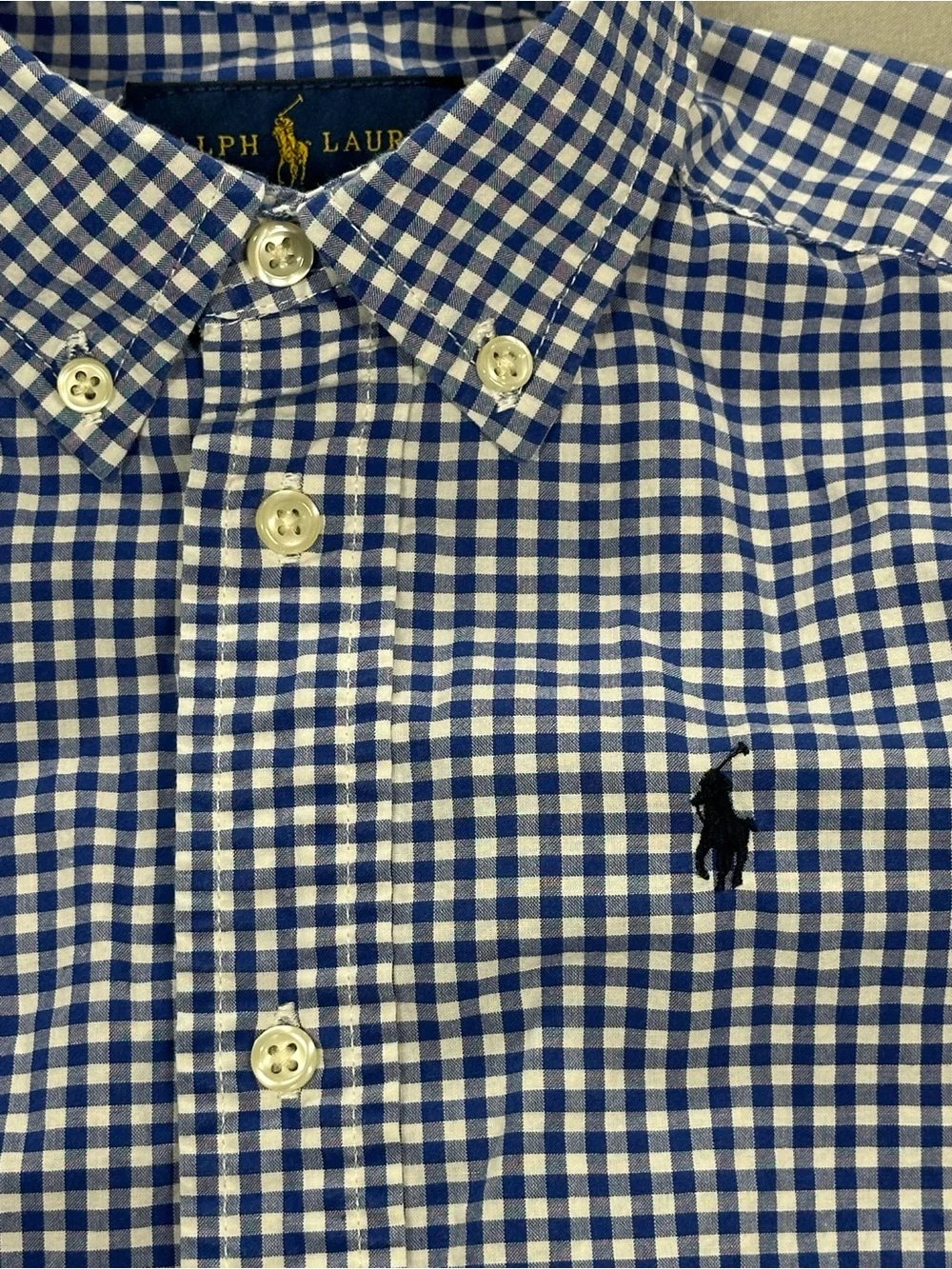 Polo Ralph Lauren Toddler Gingham Natural Stretch Button-Down Shirt - Boys 3/3T